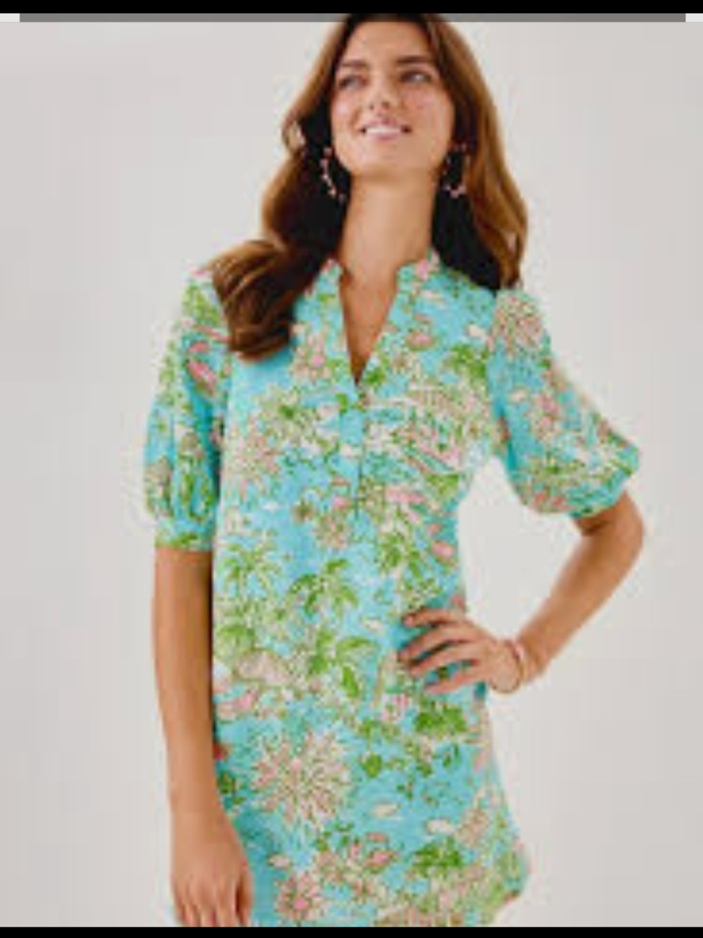 Beautiful Lilly Pulitzer Mialeigh Linen Dress Sz 16
